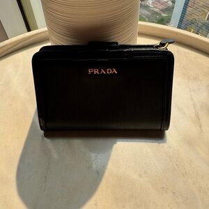 Prada Black Wallet